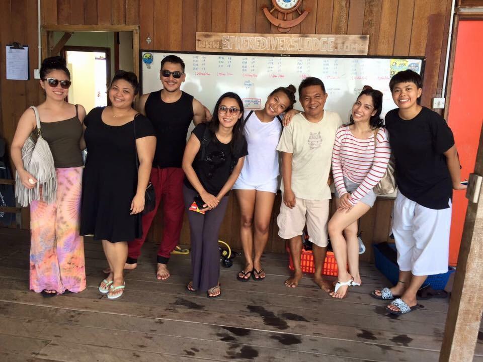 Spheredivers Scuba & Leisure Mabul Island Exterior foto